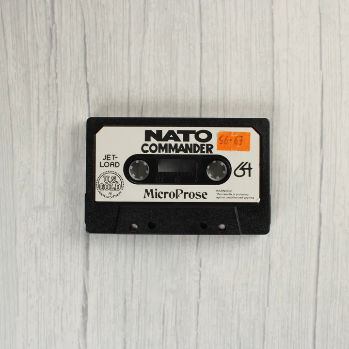 NATO Commander C64 kazetta NATO Commander Commodore 64 játék kazetta
