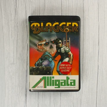 Blagger videójáték Commodore 64 tok előlapja