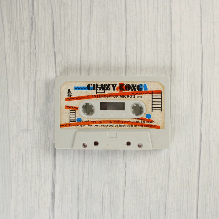 Crazy Kong Commodore 64 eredeti magnókazetta