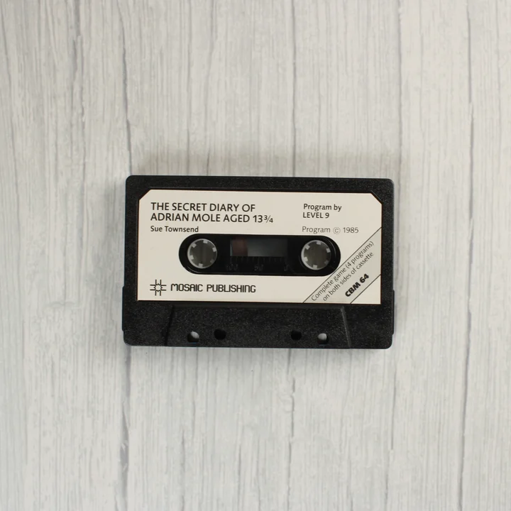 The Secret Diary of Adrian Mole Commodore 64 kazetta