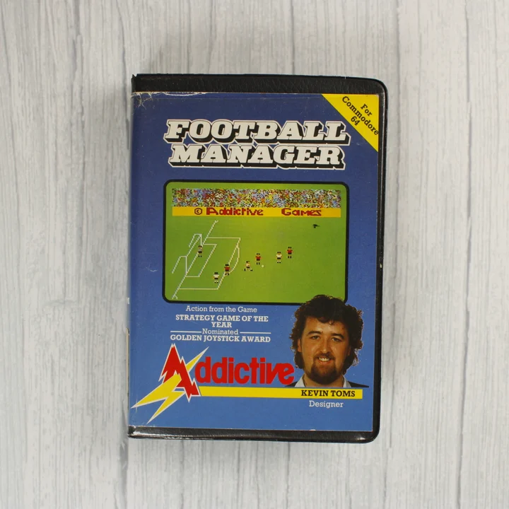 Football Manager Commodore 64 játék borítója