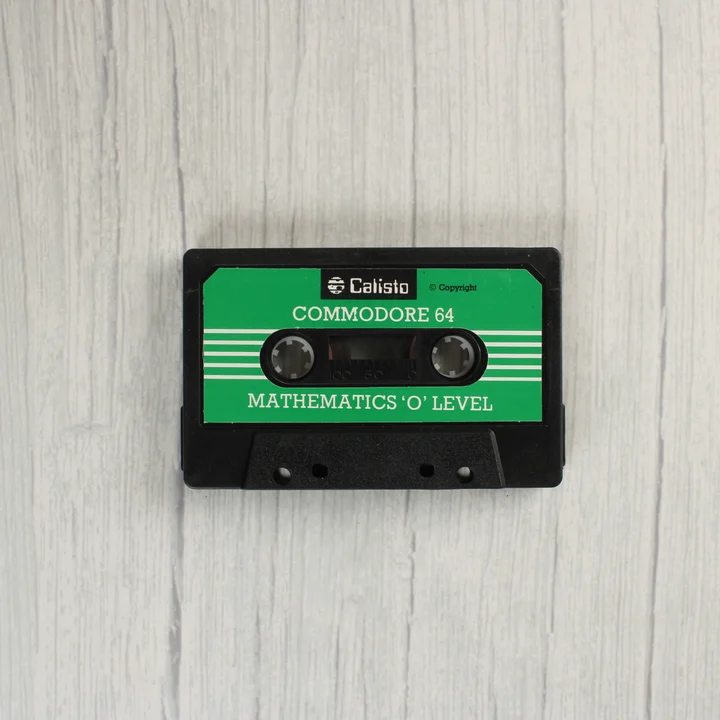 Mathematics 'O' Level Commodore 64 adathordozó kazetta
