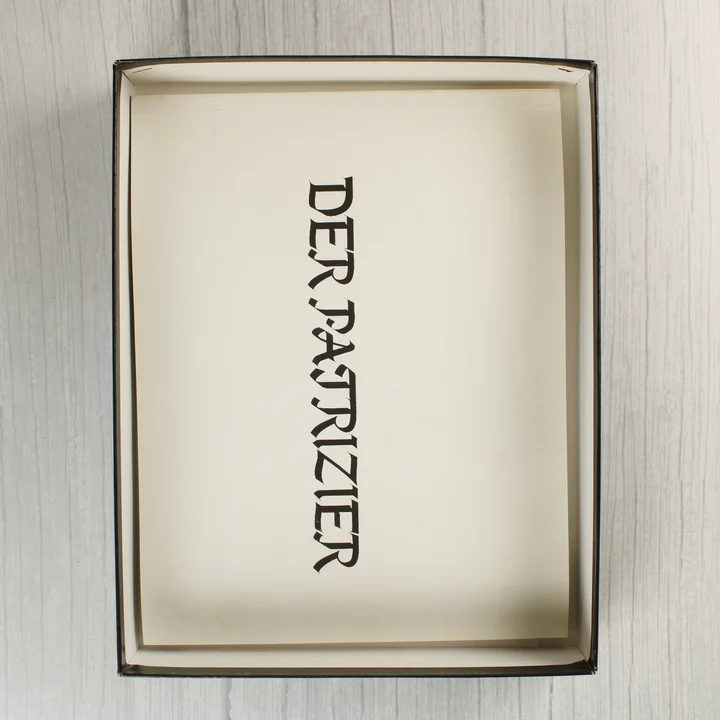 Der Patrizier játék kézikönyve a dobozban