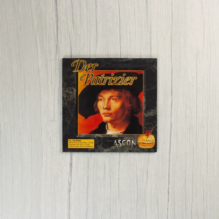 Der Patrizier CD papírtokja