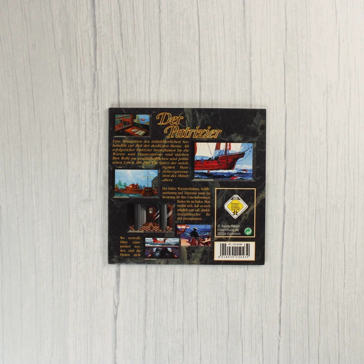 Der Patrizier CD tok hátoldala