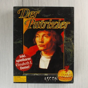 Der Patrizier PC játék dobozának előlapja