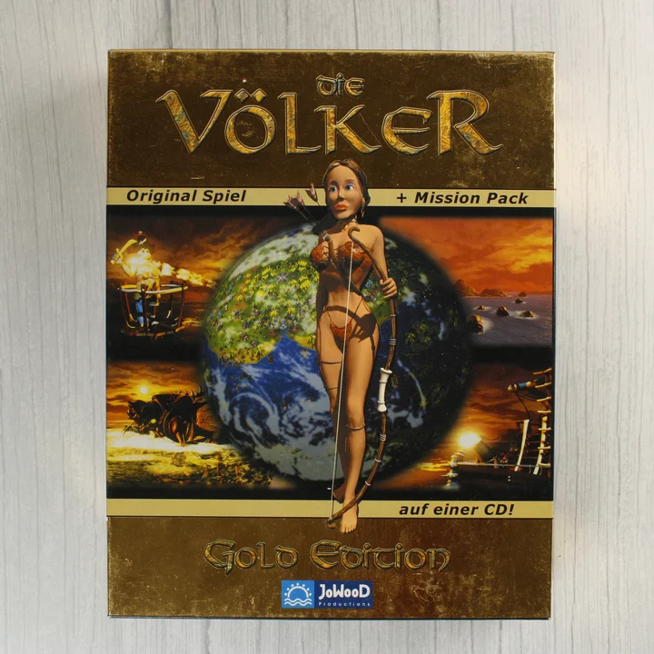 Die Völker Gold Edition PC játék dobozának eleje