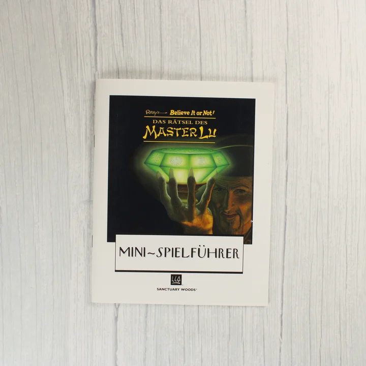 Das Rätsel des Master Lu játék kézikönyve