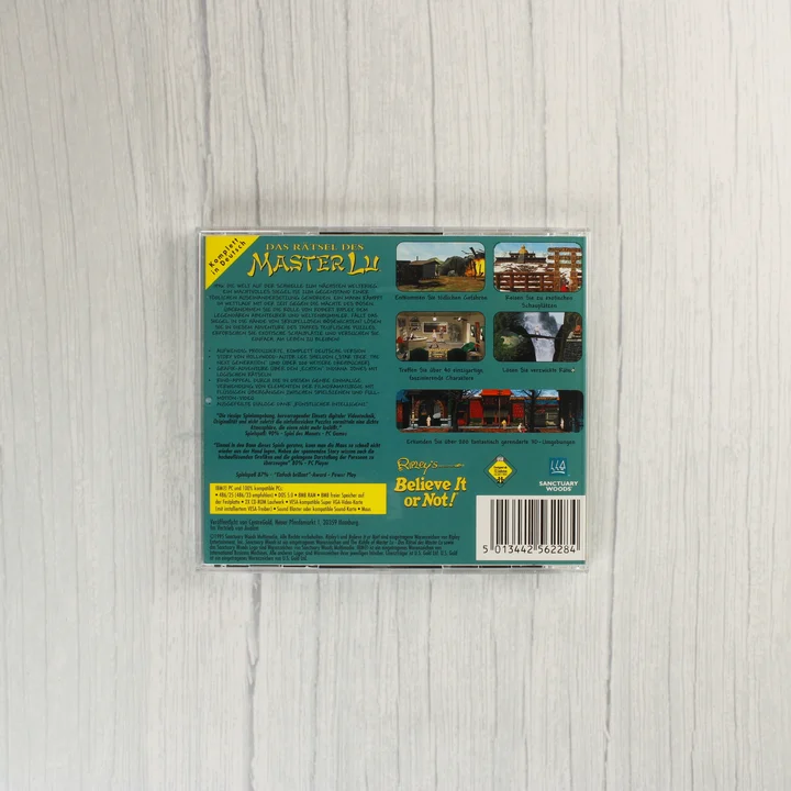 Das Rätsel des Master Lu CD-tok hátoldala