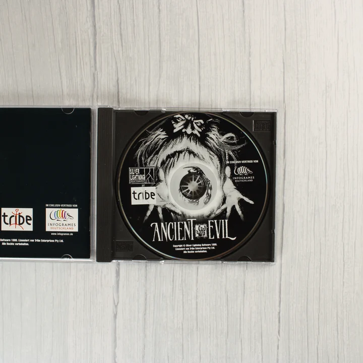 Ancient Evil nyitott CD-tok a lemezzel