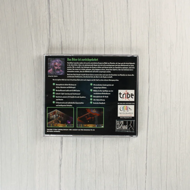 Ancient Evil CD-tok hátoldala