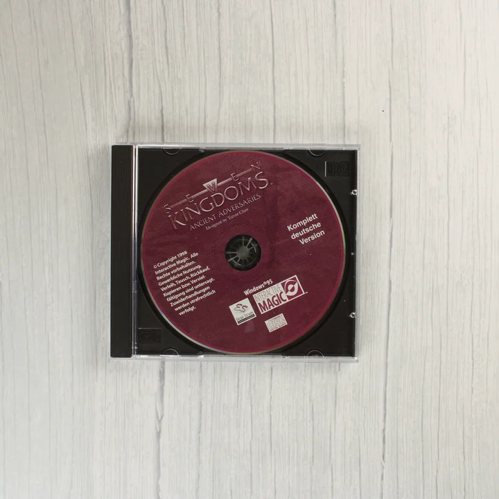Seven Kingdoms játék CD A Seven Kingdoms: Ancient Adversaries játék CD-je tokban