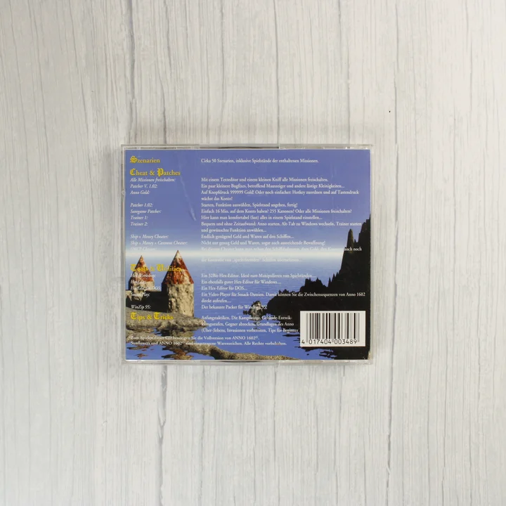 A CD-tok hátoldala vonalkóddal