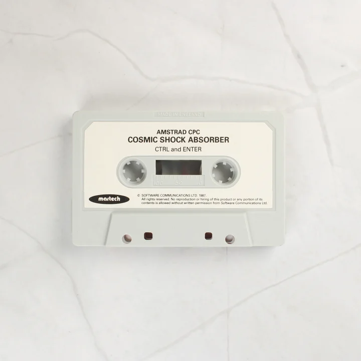 Cosmic Shock Absorber Amstrad CPC szoftverkazetta
