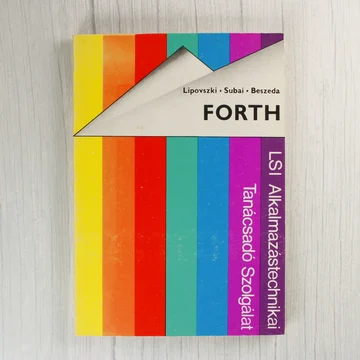 A FORTH programozási rendszer és nyelv könyv színes borítója