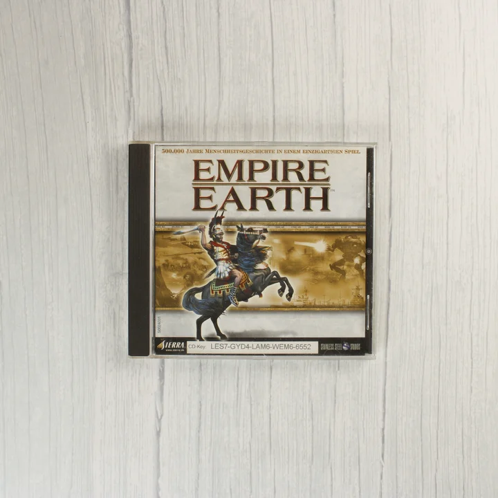 Empire Earth CD-tok előlapja