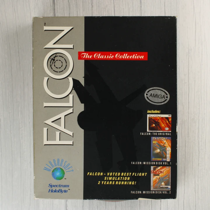 Falcon The Classic Collection Amiga játék dobozának előlapja