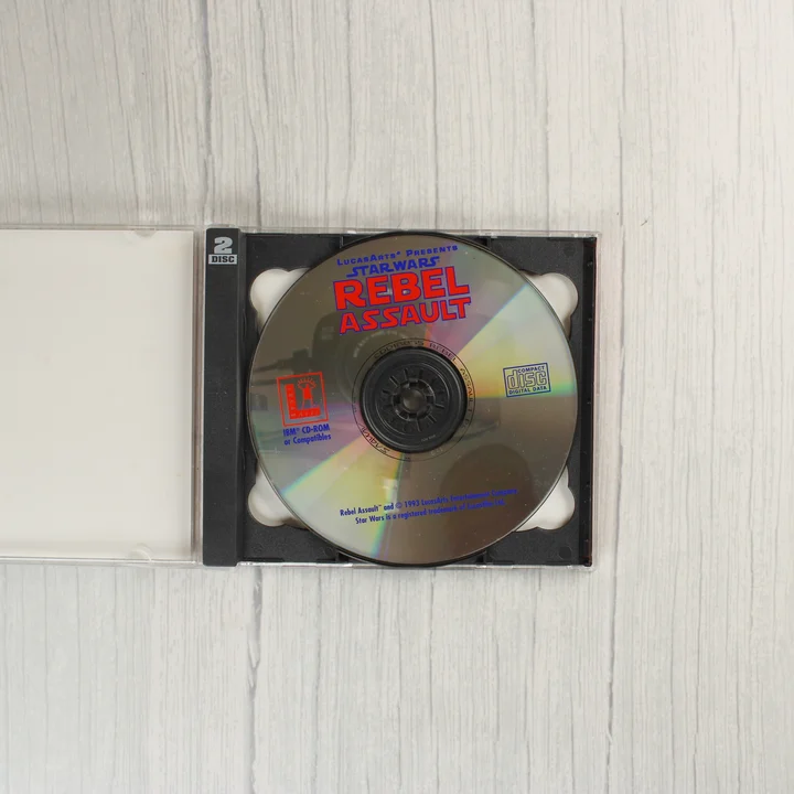 Star Wars Rebel Assault CD-ROM lemez