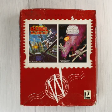 Star Wars Rebel Assault és X-Wing PC játék dobozának eleje
