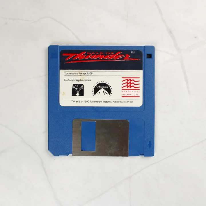 Days of Thunder Amiga floppy lemez