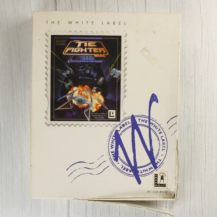 Star Wars TIE Fighter PC doboz Star Wars TIE Fighter Collector's CD-ROM PC doboz elölnézete