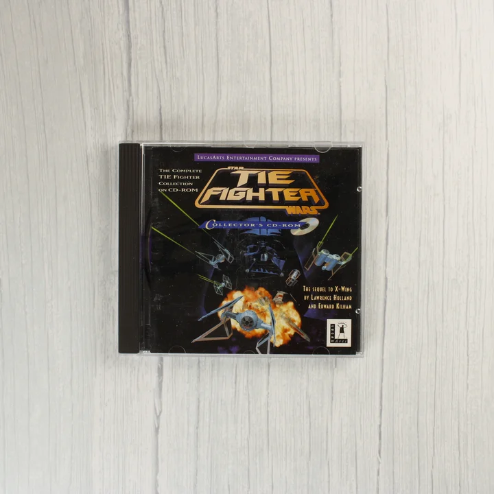 Star Wars TIE Fighter CD tok Star Wars TIE Fighter normál CD-tok elölnézete