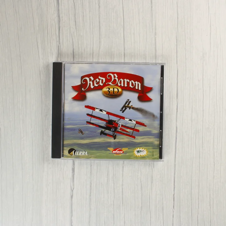 Red Baron 3-D CD-tok eleje