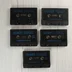 Öt darab fekete Commodore 64 magnókazetta