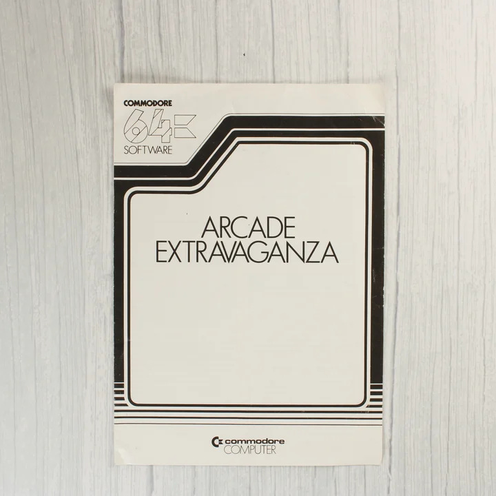 Arcade Extravaganzer útmutató Az Arcade Extravaganzer játékhoz tartozó használati útmutató borítója