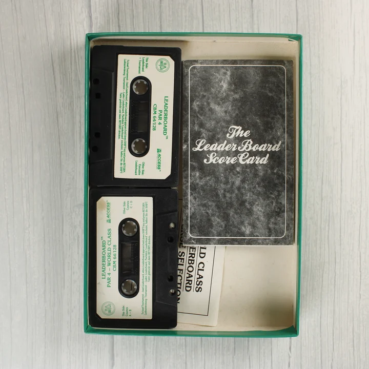 Leader Board Par 4 kazetták és pontozófüzet a dobozban