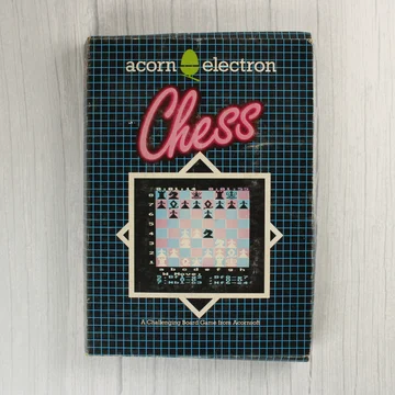 Az Acornsoft Chess videójáték dobozának eleje