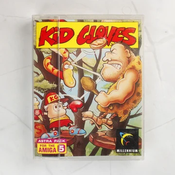 Kid Gloves Amiga játék tokja elölről