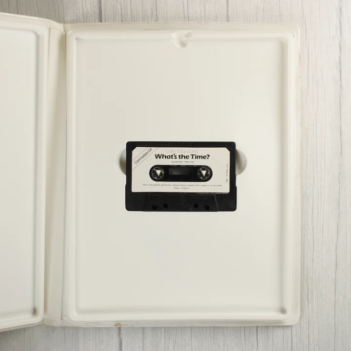 What's the Time? Commodore 64 kazetta a tokban