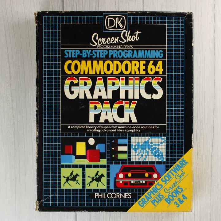 Commodore 64 Graphics Pack dobozának eleje