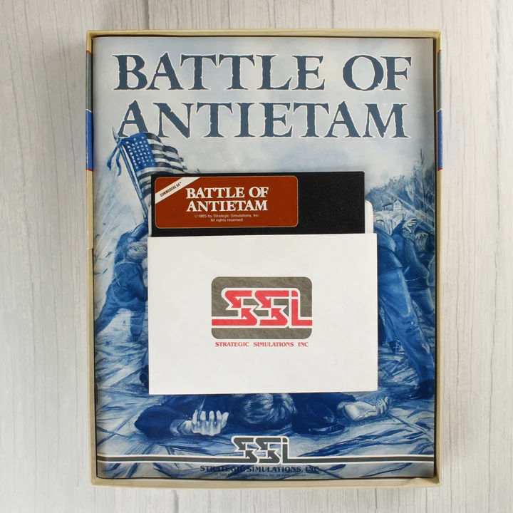 Battle of Antietam 5,25 colos floppy lemez