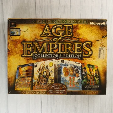 Age of Empires Collector's Edition nagyméretű dobozos kiadás elölnézete